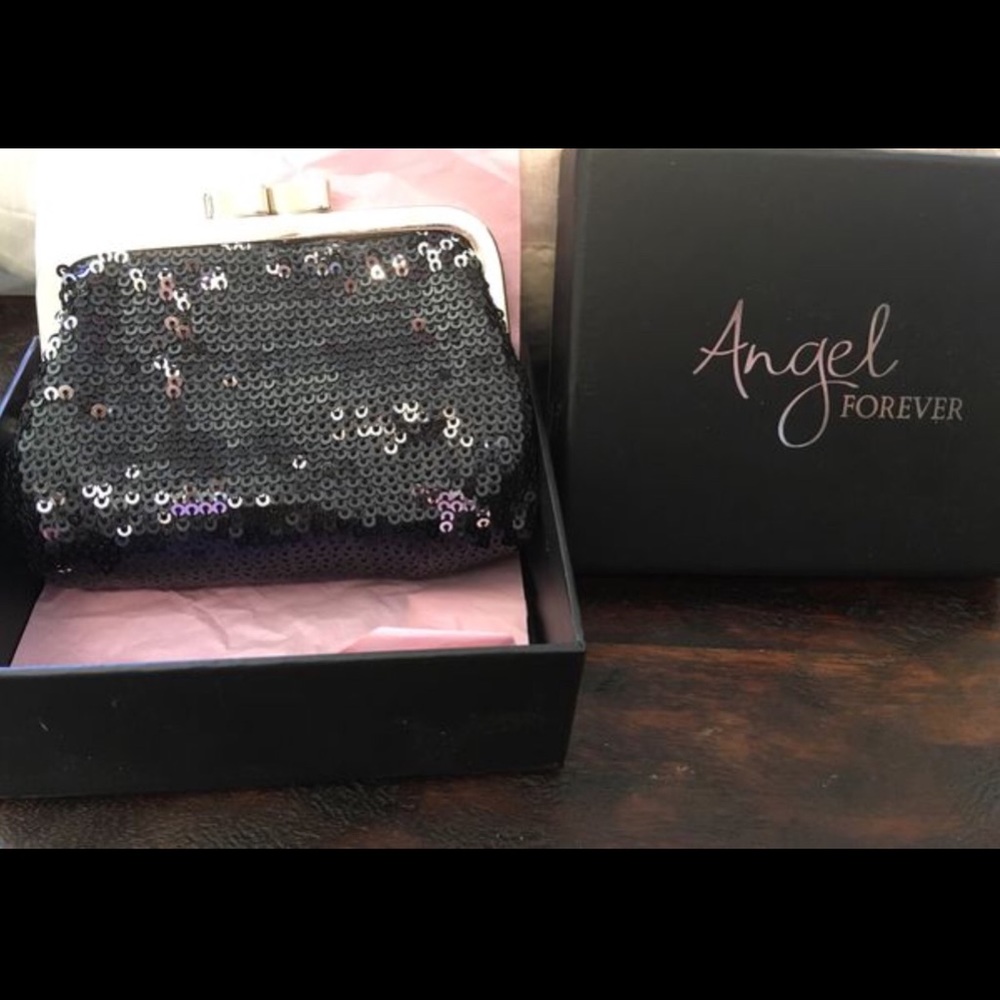 Victoria’s Secrets Angel Forever sequin Coin purse